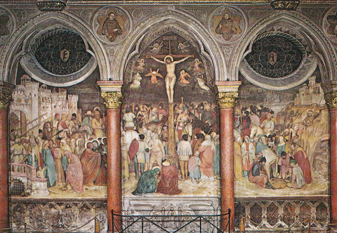 AK Padova Basilica del Santo - Altichiero da Zevio. Crocifissione.
