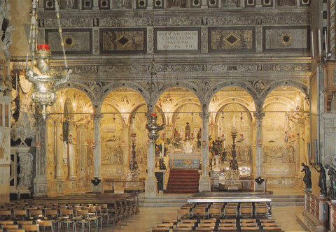 AK Padova Basilica del Santo. Cappella del Santo.