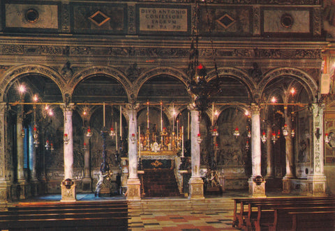 AK Padova. Basilica del Santo cappella di S. Antonio.