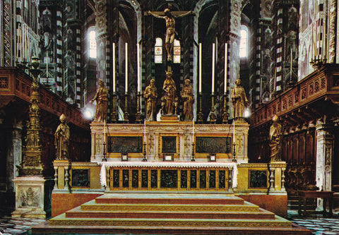 AK Padova Basilica del Santo Altare Maggiore.