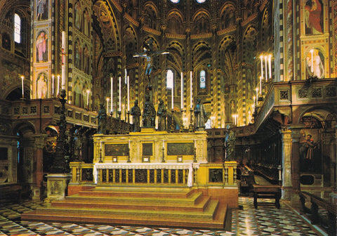 AK Padova Basilica del Santo Altare Maggiore.