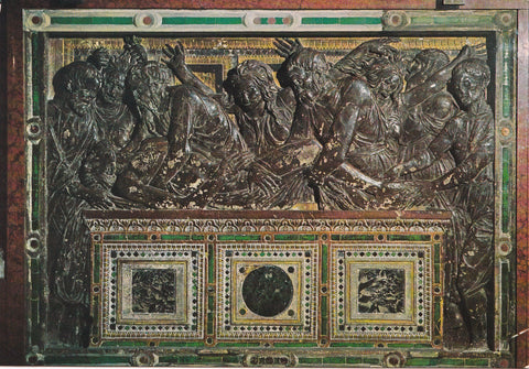AK Padova Basilica del Santo Altare Maggiore - La Deposizione.