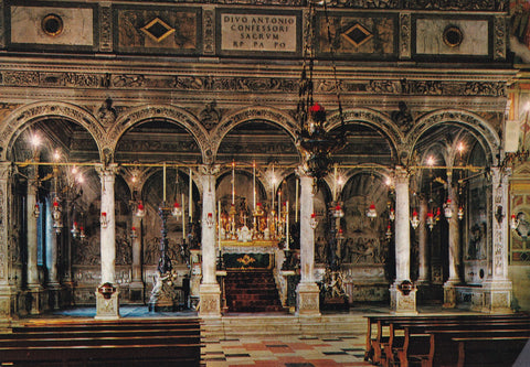 AK Padova Basilica di S. Antonio. Altare del Santo.