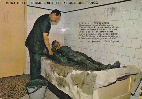 AK Abano Terme. Cura delle Terme - Sotto L'Azione del Fango.