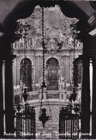 AK Padova. Basilica del Santo Cappella del Tesoro.