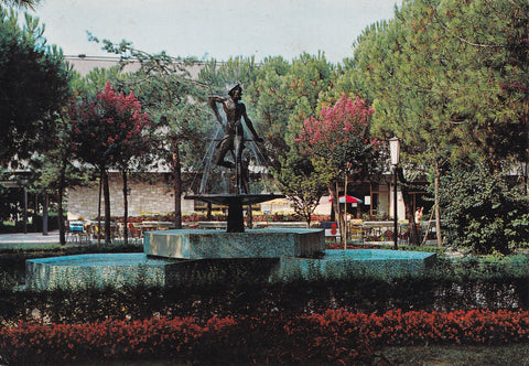 AK Abano Terme. Fontana dell'Arlecchino.
