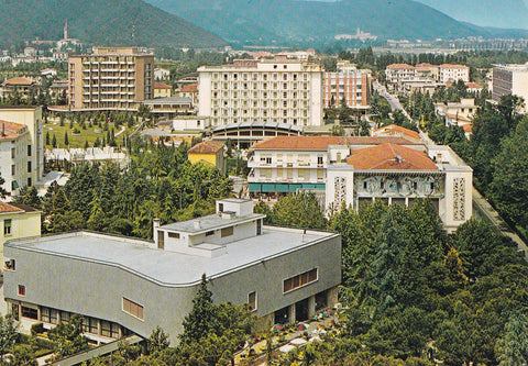 AK Abano Terme. Kursal - Giardini pubblici.