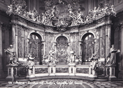 AK Padova. Basilica del Santo. Cappello del Tesoro.