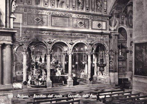 AK Padova. Basilica del Santo. Cappella dell'Arco.