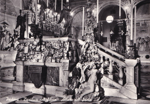 AK Padova. Basilica del Santo. Altare del Santo.