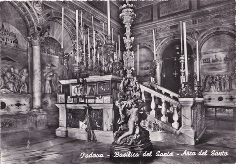 AK Padova. Basilica del Santo. Arco del Santo.