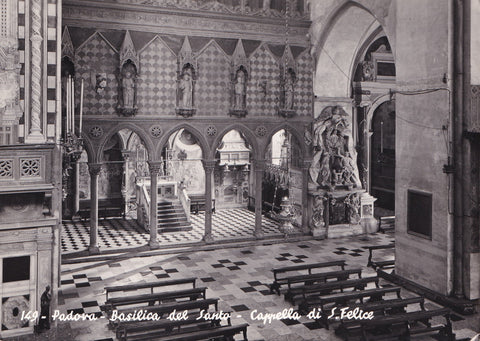 AK Padova. Basilica del Santo. Cappella di S. Felice.