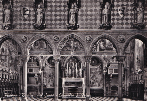 AK Padova. Basilica del Santo. Cappella S. Felice.