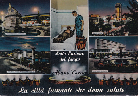 AK Abano Terme. Sotto l'azione del fango.