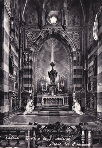 AK Padova - Basilica di S. Antonio. Altare del Santissimo.