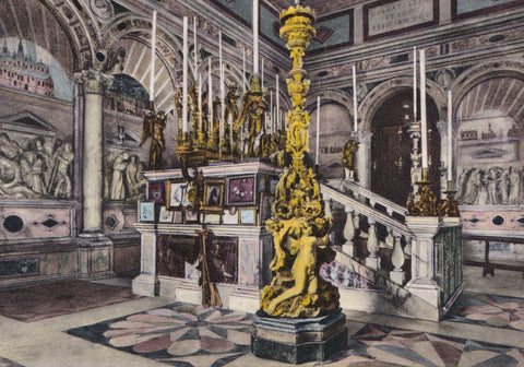 AK Padova - Basilica di S. Antonio. Cappella e Altare del Santo.