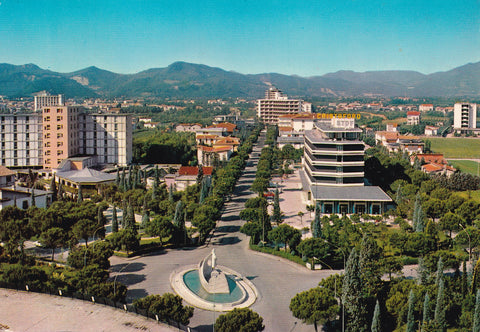 AK Abano Terme. Piazzale Cristoforo Colombo.