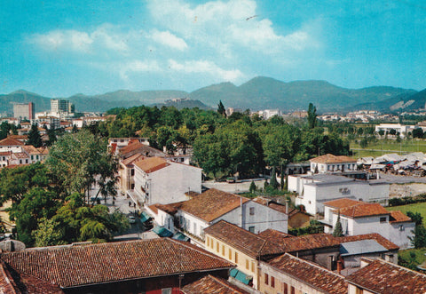 AK Abano Terme. Panorama dal Campanile del Duomo.