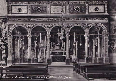 AK Padova - Basilica di S. Antonio - Altare del Santo.