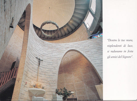 AK Abano Terme. Chiesa del Sacro Cuore alle Terme. Parte absidale.