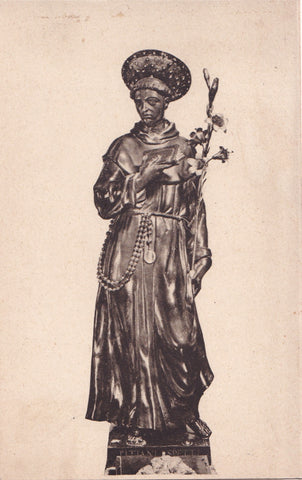 AK Padova Basilica di S. Antonio Statua del Santo sopra il suo Altare (Tiziano Aspetti)
