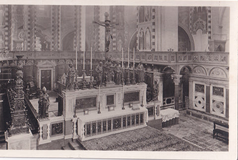 AK Padova. Basilica del Santo. Altare Maggiore. (Donatello - Boito)