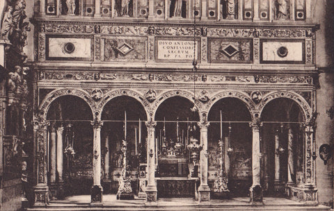 AK Padova. Basilica del Santo Altare di S. Antonio.