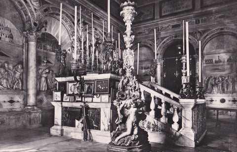 AK Padova. Basilica di S. Antonio Capella e Altare del Santo.