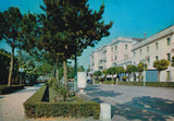 AK Abano Terme. Via Pietro d'Abano e giardini.