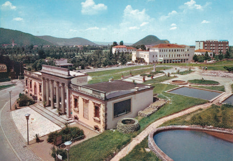 AK Abano Terme. Veduta della Sorgente Montirone.