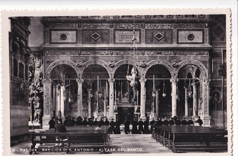 AK Padova. Basilica di S. Antonio Altare del Santo.