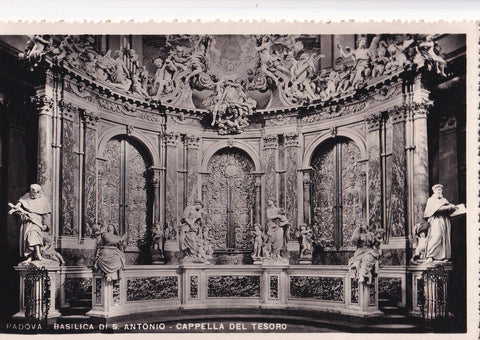 AK Padova. Basilica di S. Antonio Cappella del Tesoro.