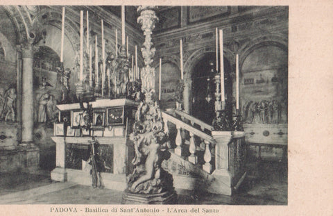 AK Padova. Basilica di Sant'Antonio L'Arca del Santo.