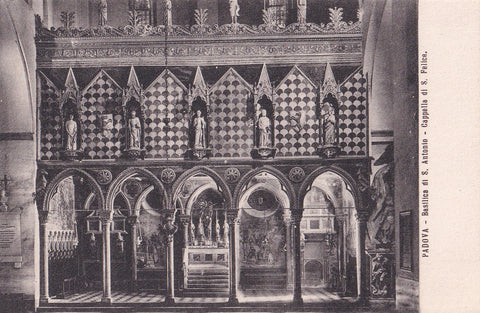 AK Padova. Basilica d. S. Antonio. Cappella di S. Felice.