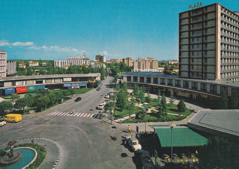 AK Abano Terme. Hotel Plaza Piazza della Repubblica.