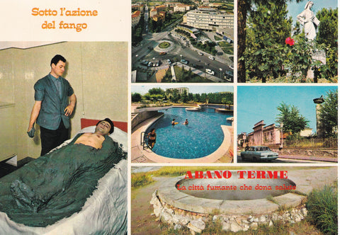 AK Abano Terme. Sotto l'azione del fango.