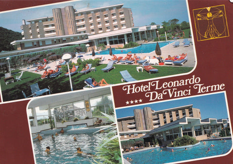 AK Abano Terme. Monteortone. Hotel Leonardo DaVinci.