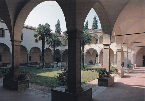 AK Abano. Monastero Benedettine S. Daniele. Il chiostro cinquecentesco.