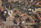AK Padova. Basilica del Santo dall'aereo.