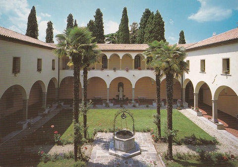 AK Abano. Monastero Benedettine S. Daniele. Il chiostro cinquecentesco.