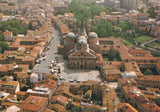 AK Padova. Basilica del Santo vista dall'aereo.