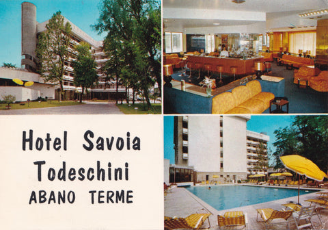 AK Abano Terme. Hotel Savoia Todeschini.