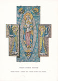AK Abano Terme. Uno degli altari laterali della Chiesa parrochiale del Sacro Cuore alle Terme. Mater Divinae Gratiae.