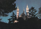 AK Padova. Basilica del Santo - notturno.
