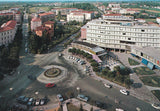 AK Abano Terme. Piazza Repubblica e panorama.
