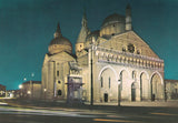 AK Padova. Notturno: Facciata della Basilica.