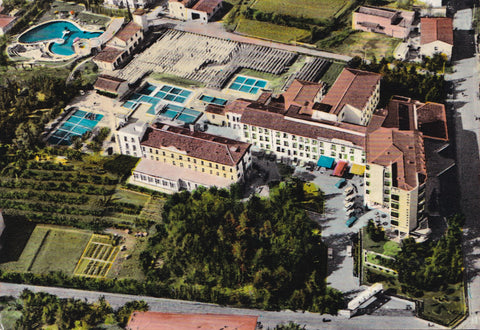 AK Abano Terme. Veduta aerea Hotel Mioni Pezzato & Ticino.