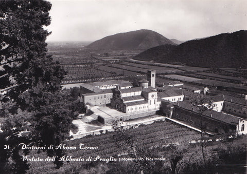 AK Dintorni di Abano Terme. Veduta dell'Abbazia din Praglia. Monumento Nazionale.