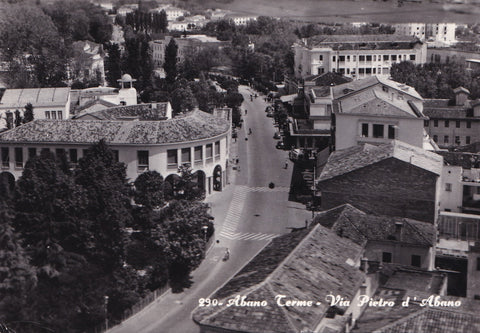 AK Abano Terme - Via Pietro d'Abano.
