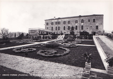 AK Abano Terme. S. Daniele Veduta del Giardino.